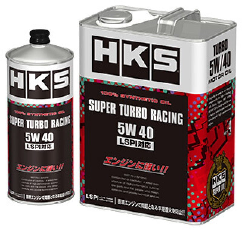 HKS SUPER RACING OIL 0W - 40 4L - BattleBorn SpeedShop