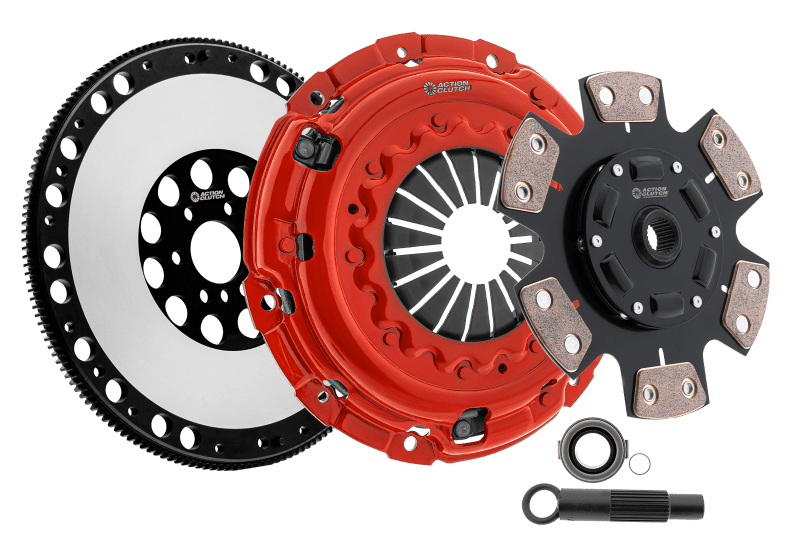 Action Clutch 12 - 15 Honda Civic Si 2.4L (K24Z7) Stage 3 Clutch Kit (1MS) w/Lightened Flywheel - BattleBorn SpeedShop