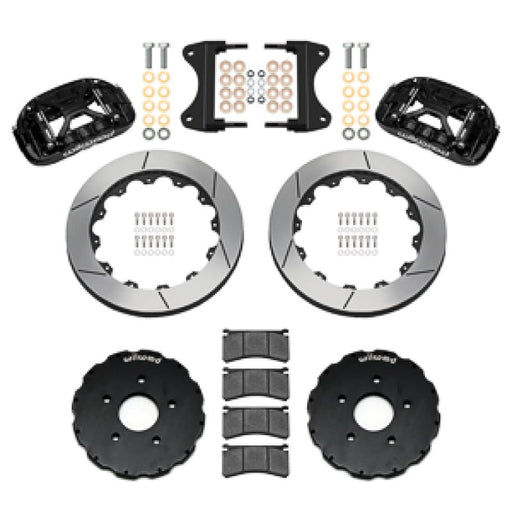 Wilwood 14-19 Chevrolet Corvette C7 Forged XRS6R Front BBK - 13.06 Rotor - Black - BattleBorn SpeedShop