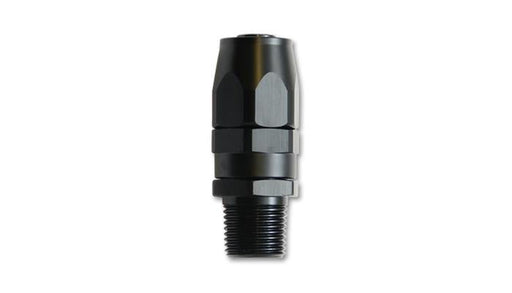 Vibrant -10AN Male NPT Straight Hose End Fitting - 1/2 NPT - BattleBorn SpeedShop