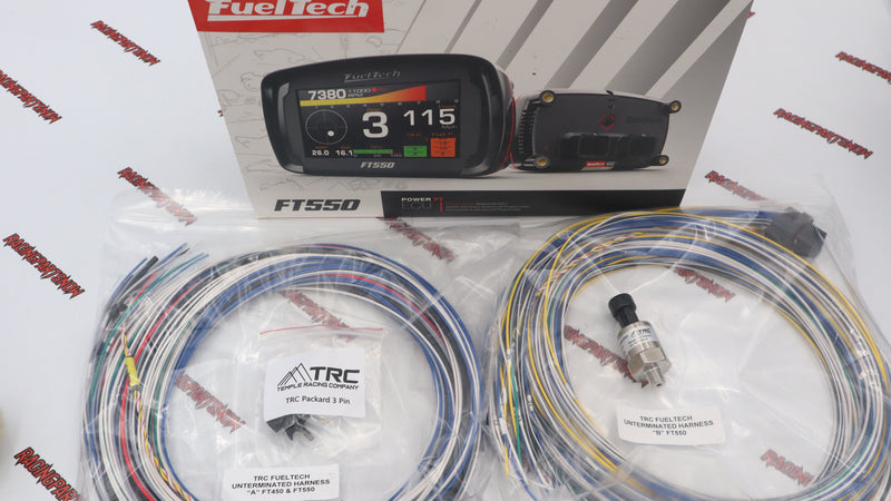 Fueltech FT550 EFI SYSTEM Kit /10ft harness/ 3 bar map