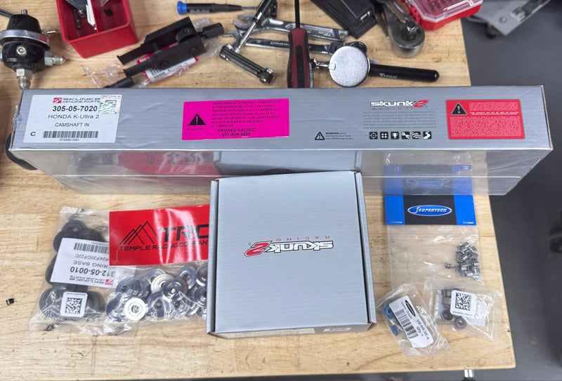 Skunk2 Ultra 2 Camshafts x TRC  Valve Spring Retainer KIT K20 K24