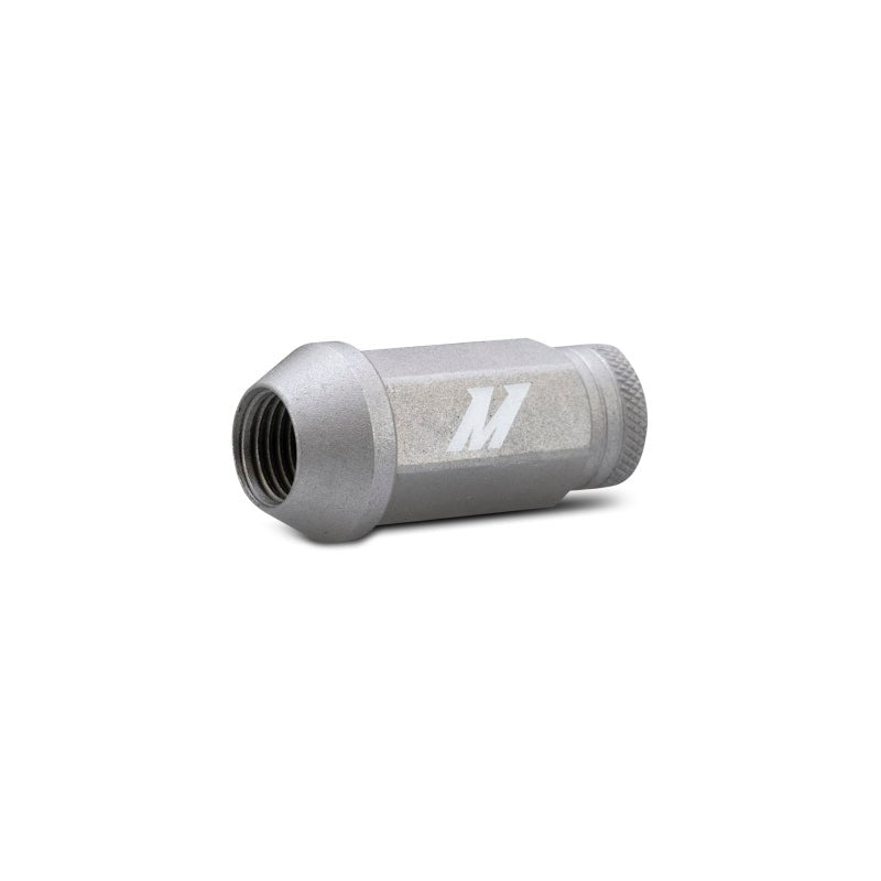 Mishimoto Steel Locking Lug Nuts M14x1.5 24pc Set Silver - BattleBorn SpeedShop
