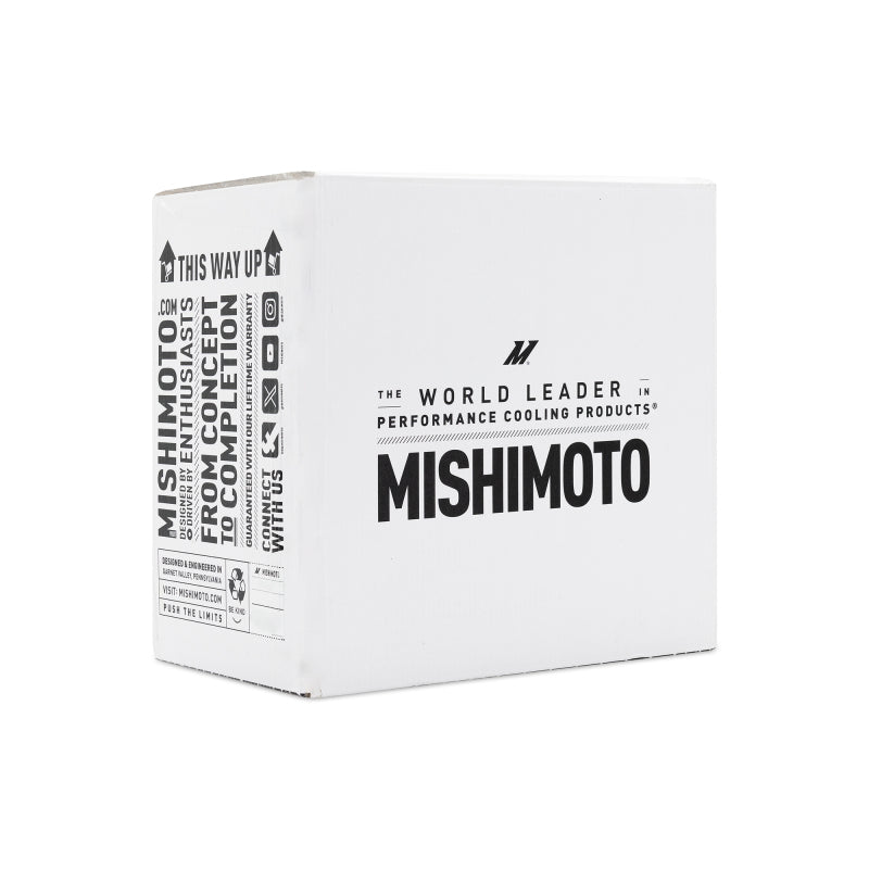 Mishimoto Universal Oil Cooler Kit 23 Row Cooler and 1in x 8in Fan - BattleBorn SpeedShop