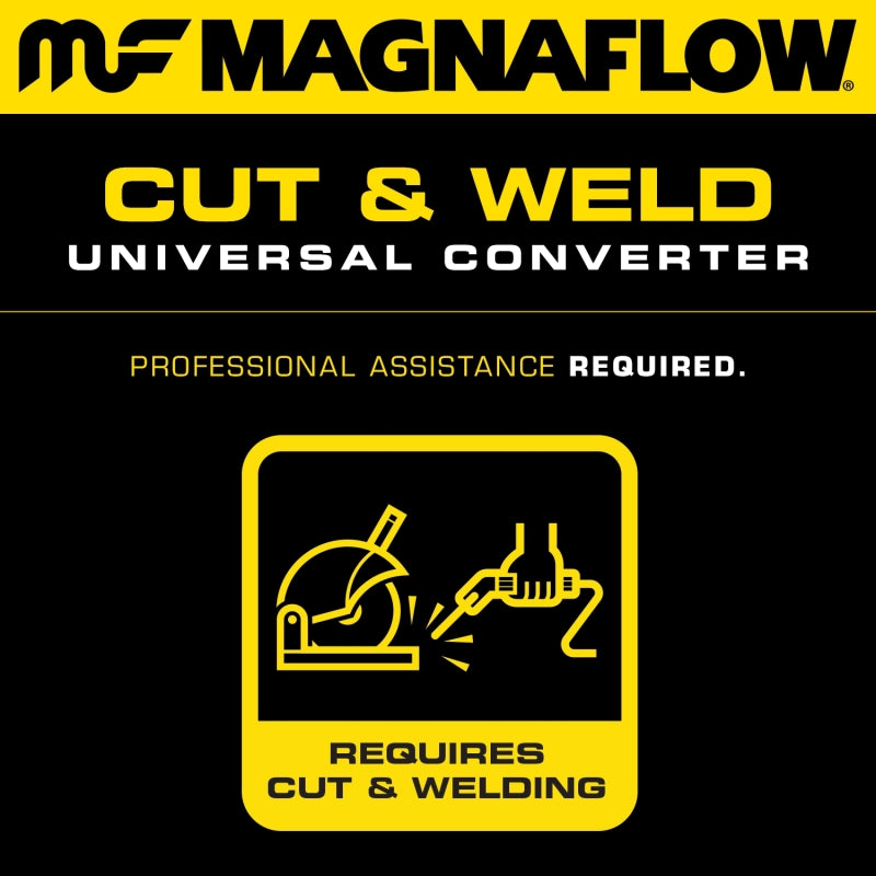MagnaFlow Universal Catalytic Converter 2.5inch OBDII Rear