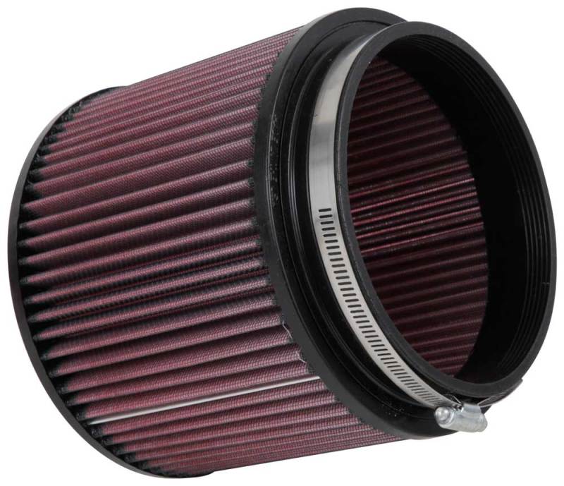 K&N Universal Rubber Filter 6in Flange ID / 7.5in OD / 6in Height / Round Straight - BattleBorn SpeedShop