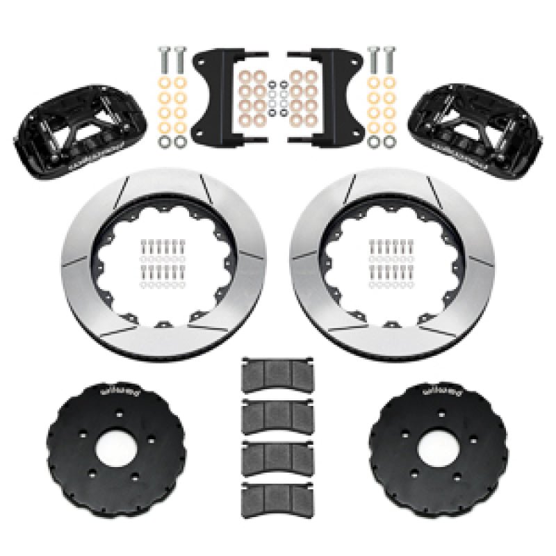 Wilwood 14-19 Chevrolet Corvette C7 Forged XRS6R Front BBK - 14.00 Rotor - Black - BattleBorn SpeedShop