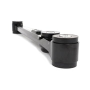 BLOX Racing V2 Billet Rear Lower Control Arms Poly Bushings 96 - 00 Honda Civic - Black - BattleBorn SpeedShop