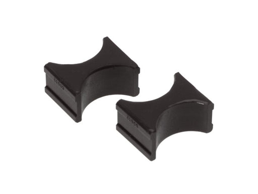 Prothane Universal Shock Reservoir Mounts - 2.0/2.0 Diameter - Black - BattleBorn SpeedShop