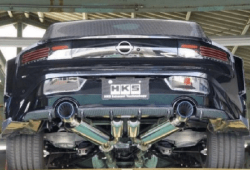 HKS SUPER TURBO MUFFLER RZ34 VR30DDTT - BattleBorn SpeedShop