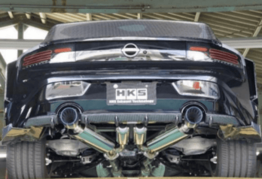 HKS SUPER TURBO MUFFLER RZ34 VR30DDTT - BattleBorn SpeedShop
