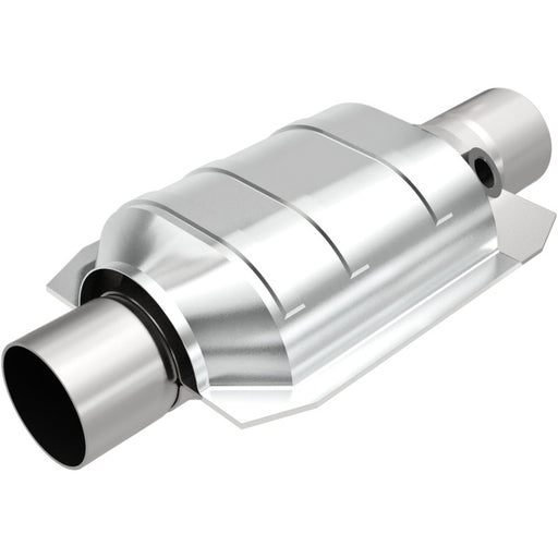 MagnaFlow Universal Catalytic Converter 2.25 W/Single O2 Boss - BattleBorn SpeedShop