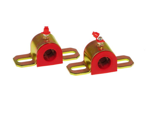 Prothane Universal Greasable Sway Bar Bushings - 19MM - Type A Bracket - Red - BattleBorn SpeedShop
