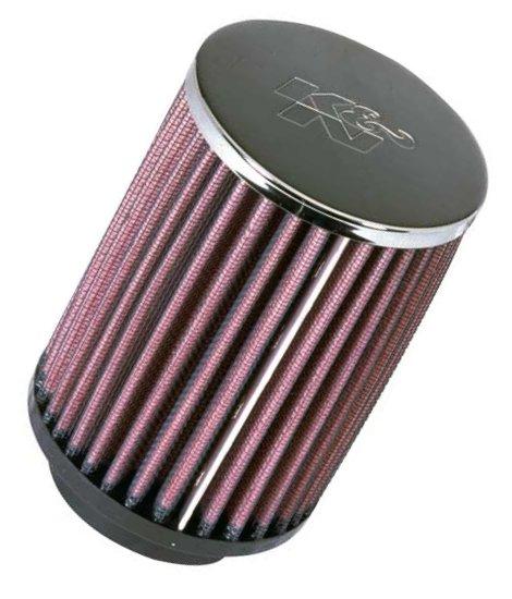 K&N Universal Rubber Filter 6in Flange ID / 7.5in OD / 6in Height / Round Straight - BattleBorn SpeedShop