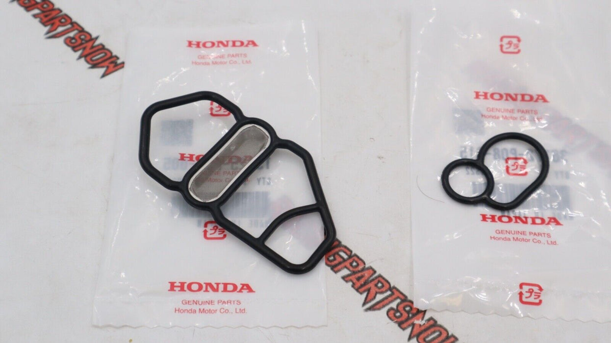OEM Honda Civic Si Acura Integra Upper & Lower VTEC Spool Valve Solenoid Gaskets