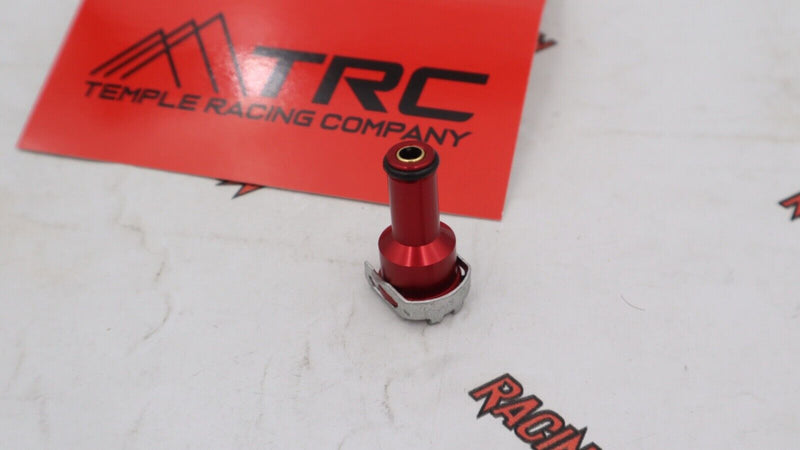 TRC RED Fuel Injector Adapter Top Hat Filter 11mm fits Bosch Delphi 60mm