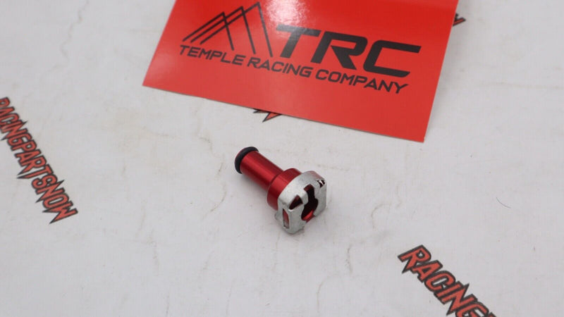 TRC RED Fuel Injector Adapter Top Hat Filter 11mm fits Bosch Delphi 60mm