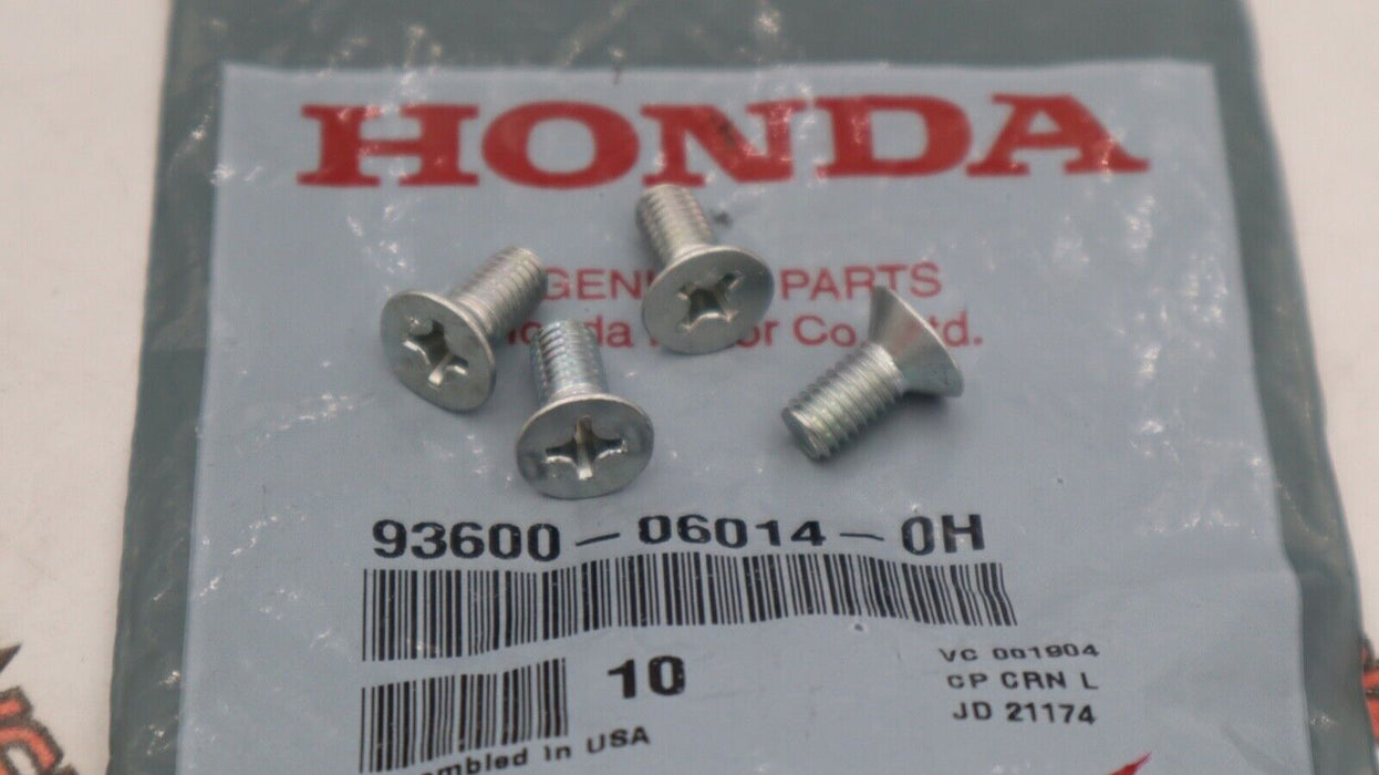 4x Honda Acura Disc Brake Rotor Screw OEM  all models 1980-201 93600-06014-0H