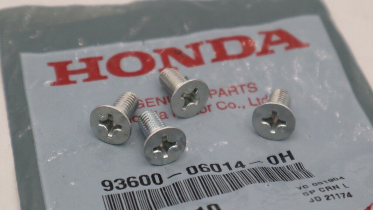 4x Honda Acura Disc Brake Rotor Screw OEM  all models 1980-201 93600-06014-0H