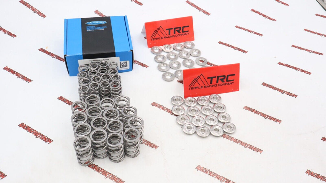 Supertech 80Ib Dual Valve Springs & TRC Titanium Retainers Kit K20 K24 K20a