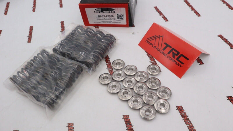 Blox Racing Dual Valve Springs TRC Titanium Retainers Honda H22 H22A Prelude