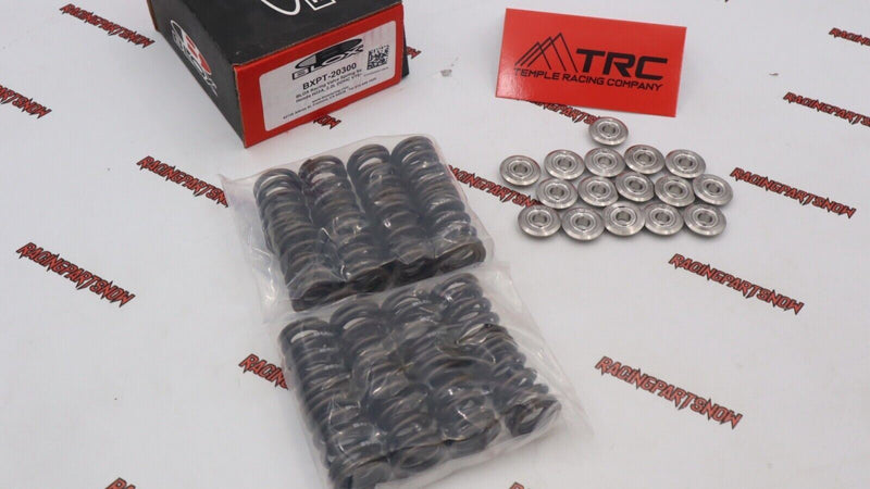 Blox Racing Dual Valve Springs TRC Titanium Retainers Honda H22 H22A Prelude