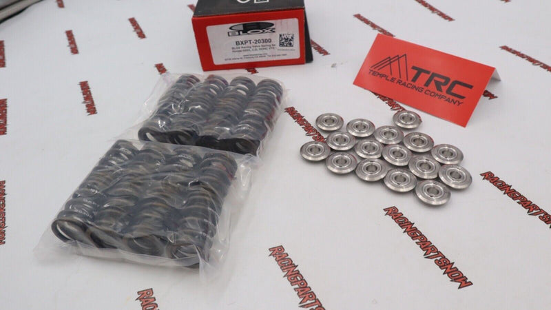 Blox Racing Dual Valve Springs TRC Titanium Retainers Honda H22 H22A Prelude