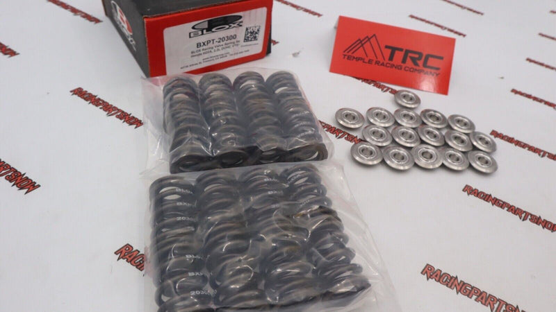 Blox Racing Dual Valve Springs TRC Titanium Retainers Honda H22 H22A Prelude