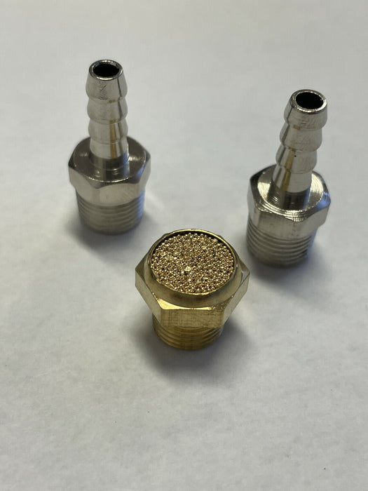3 Port MAC Boost Solenoid BCS valve fittings / barb / tail / nipple
