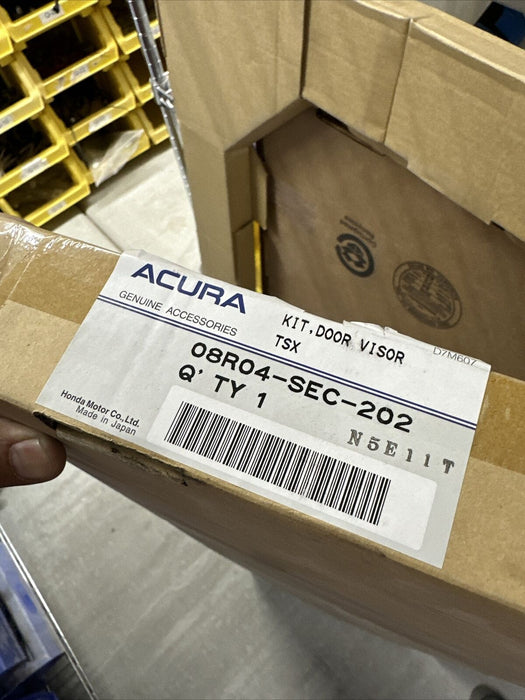 Door Visor ACURA OEM ACCESSORIES 08R04-SEC-202 fits 04-08 Acura TSX