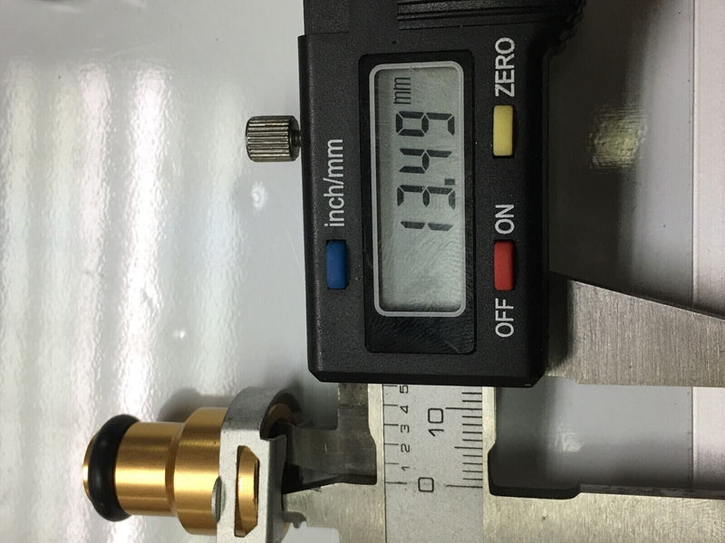 TRC RED Fuel Injector Adapter Top Hat w/ Filter Short 14mm fits Bosch