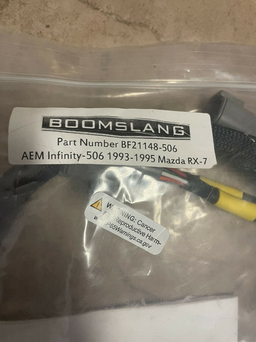 Boomslang AEM Infinity 506 Plug and Play Harness for RX7 1993 - 1995