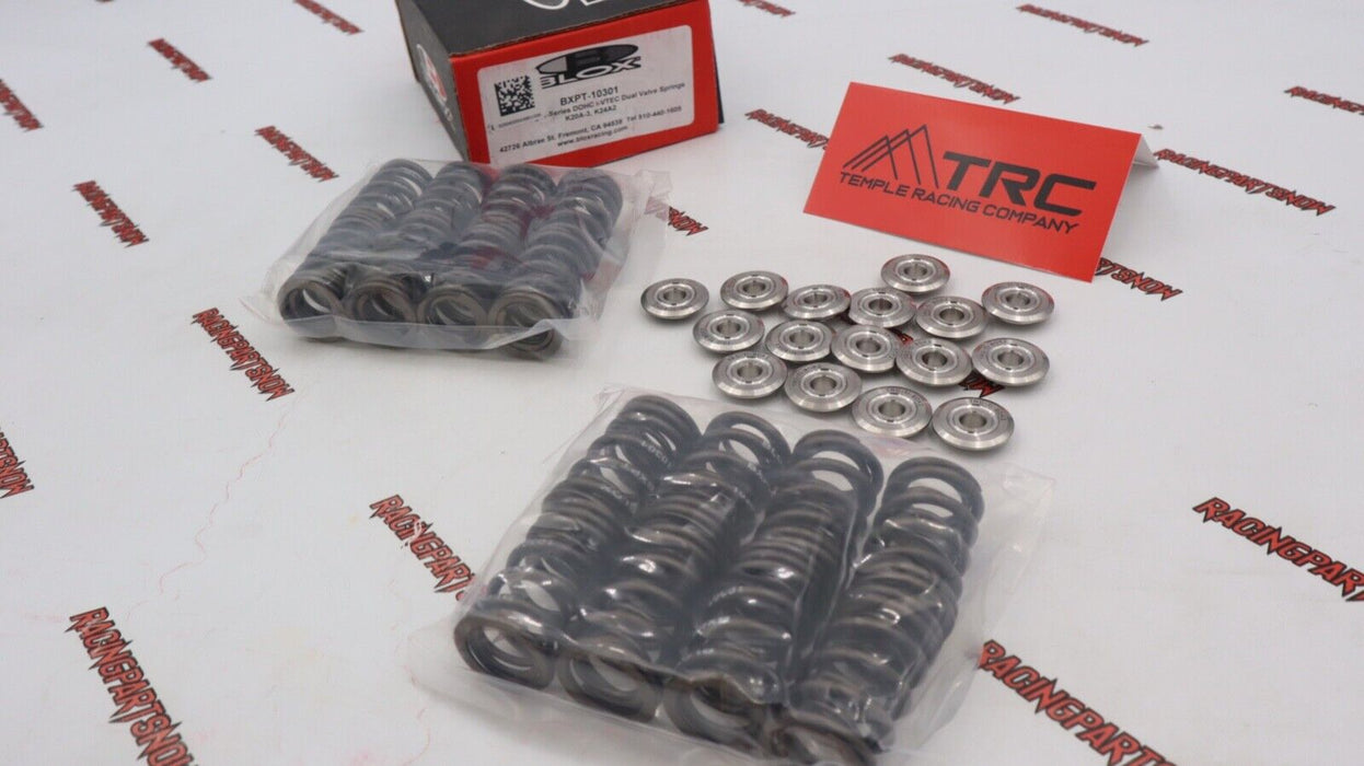 Blox Dual Valve Springs & TRC Titanium Retainers Kit K Series K20 K24 K20a