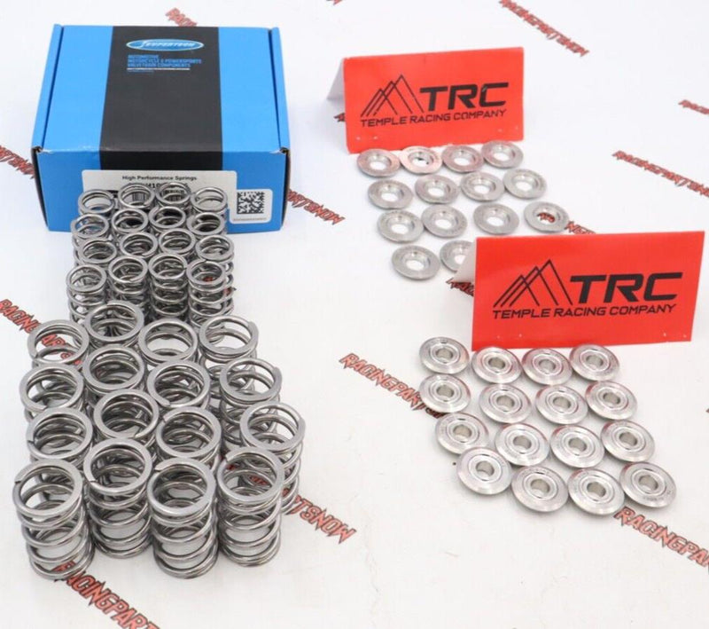 Supertech 80Ib Dual Valve Springs & TRC Titanium Retainers Kit S2000 F20C F22C