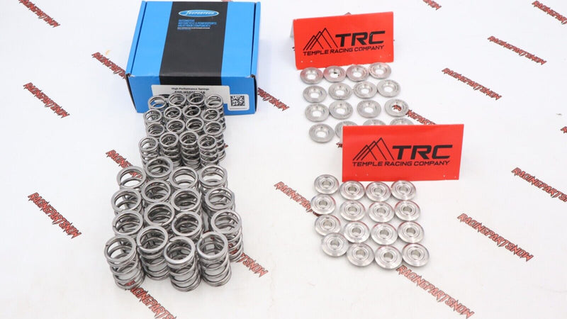 Supertech 80Ib Dual Valve Springs & TRC Titanium Retainers Kit S2000 F20C F22C