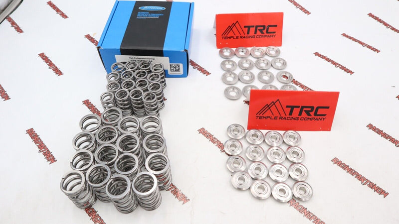 Supertech 80Ib Dual Valve Springs & TRC Titanium Retainers Kit S2000 F20C F22C