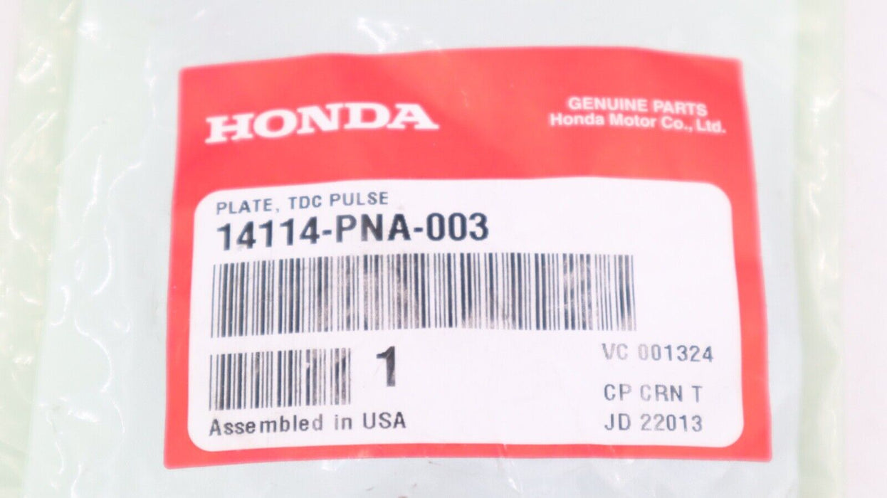 OEM Honda Exhaust Cam Camshaft Pulse Plate Civic K series