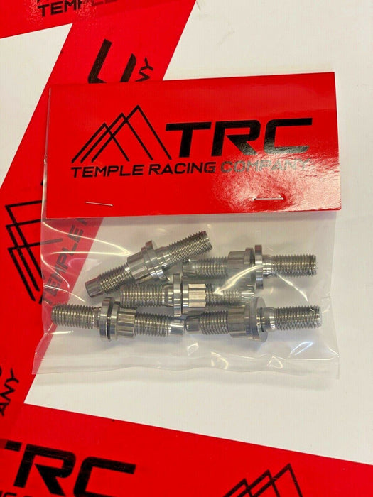 TRC RAW Titanium  K-Series Exhaust Manifold Stud Kit Finish K20 K24 K20z K20a