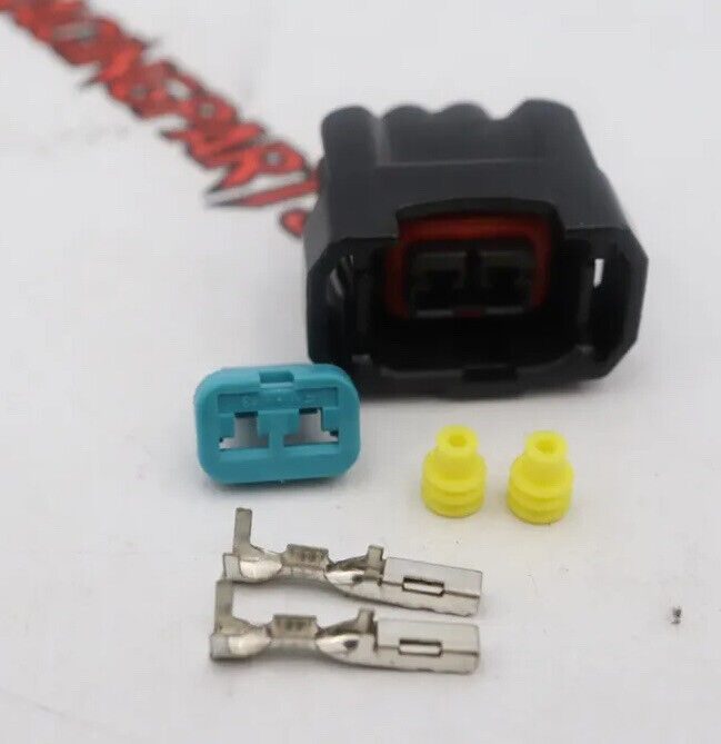 ( x4 ) Honda S2000 2-Pin Fuel Injector Connector Plug Clip Kit AP1 F20 AP2 F22