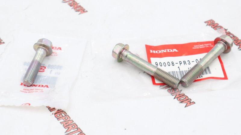 OEM HONDA B-SERIES LH MOUNT BRACKET TO BLOCK BOLTS 90009-PR3-000 90008-PR3-000