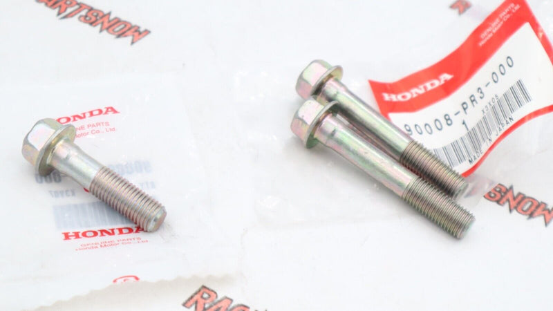 OEM HONDA B-SERIES LH MOUNT BRACKET TO BLOCK BOLTS 90009-PR3-000 90008-PR3-000