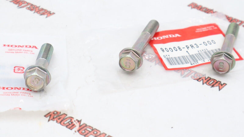 OEM HONDA B-SERIES LH MOUNT BRACKET TO BLOCK BOLTS 90009-PR3-000 90008-PR3-000