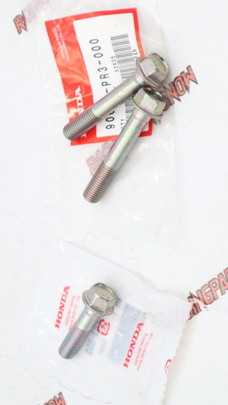 OEM HONDA B-SERIES LH MOUNT BRACKET TO BLOCK BOLTS 90009-PR3-000 90008-PR3-000